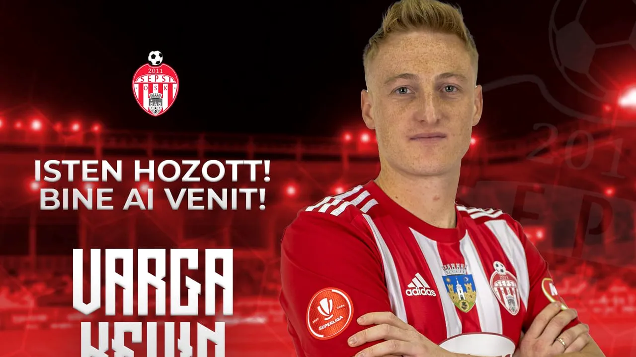 Transfer de top la Sepsi! Fotbalistul din naționala Ungariei a semnat pentru a se lupta la play-off în Superliga
