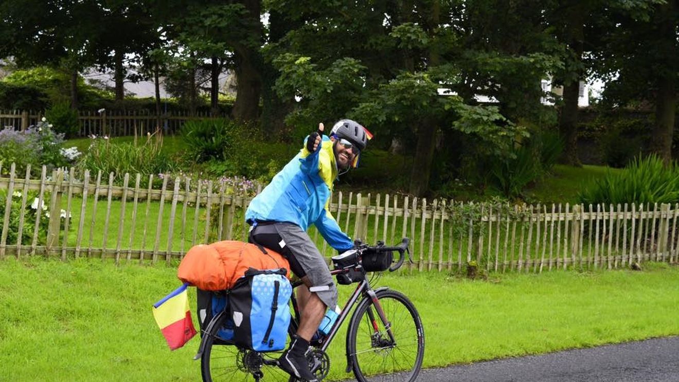 CICLISM | Românul care a traversat pe bicicletă 5 țări în 15 zile. Sorin Găgeanu: "Starea de bine depinde numai de tine!"