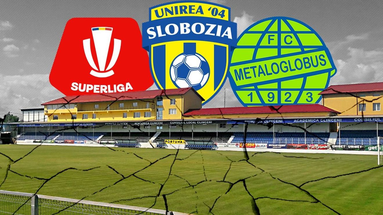 Omul care bagă 118.000.000 de euro în Superliga reacționează tranșant legat de situația critică de la Metaloglobus și terenul - problemă de la Clinceni unde joacă și Unirea Slobozia: „Ce vom face din octombrie?”. EXCLUSIV