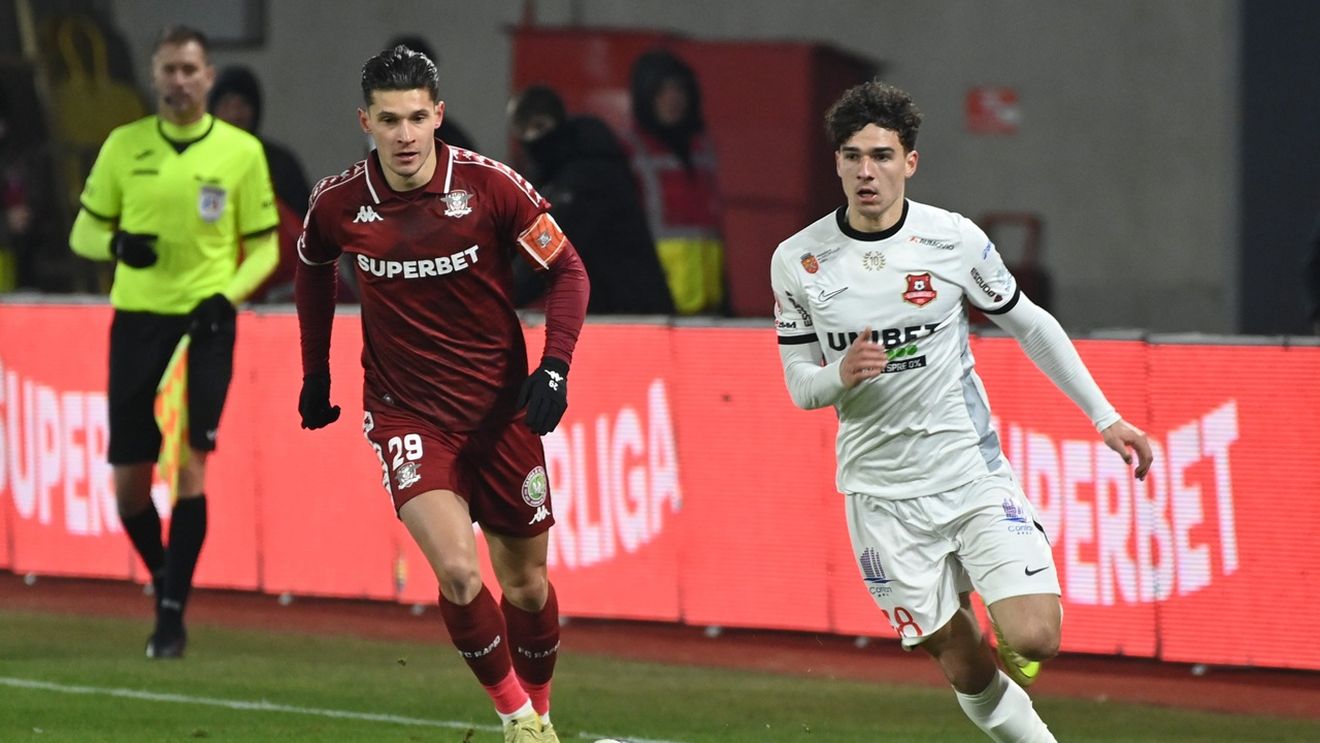 Hermannstadt - Rapid 0-1, Live Text Online în etapa cu numărul 25 din Superliga. Giuleștenii intră în avantaj la pauză