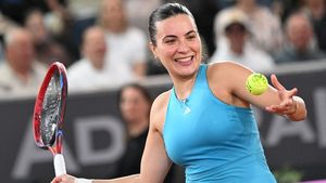 Românca, show după ce a eliminat-o pe Ostapenko: „E de la şnițel!”