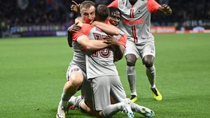 Dezastru cu audiența FCSB la TV pentru meciul din Champions League, în comparație cu cifrele PRO TV de la semifinala Franța - Spania 1-2!