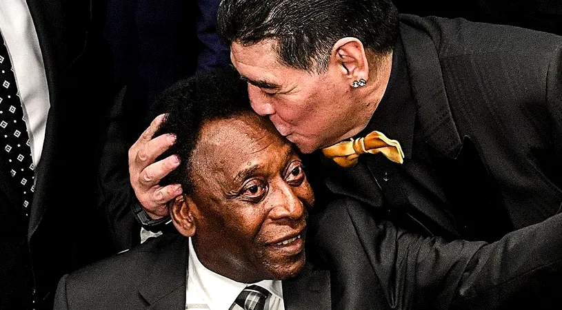 Pele, mesaj emoționant la o săptămână de la moartea lui Diego Maradona: „Eşti incomparabil. Te iubesc!”