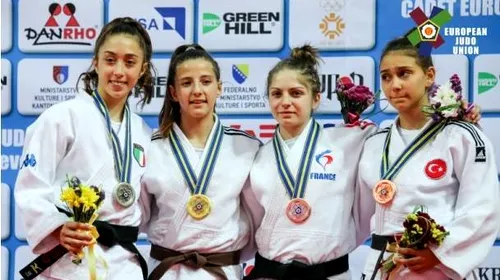 România e de aur. 5 medalii au câștigat sportivii români la Campionatul European de Judo pentru cadeți. Ce spune Cozmin Gușă