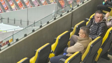 Cum a fost suprins Daniel Pancu în tribunele Arenei Naționale! Ce făcea noul antrenor al celor de la CFR Cluj la meciul cu Dinamo