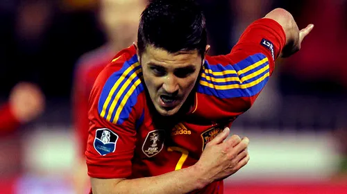 David Villa a bătut Cehia și recordul lui Raul!** Spania-Cehia 2-1