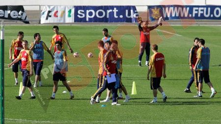 FOTO** Antrenamentul tricolorilor din Lvov