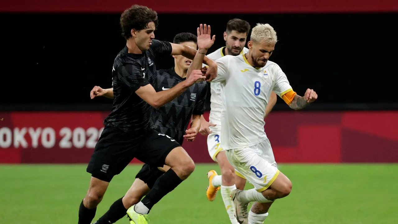 România - Noua Zeelandă 0-0 | „Tricolorii” lui Mirel Rădoi, eliminați de la Jocurile Olimpice! N-au înscris niciun gol în Japonia | VIDEO