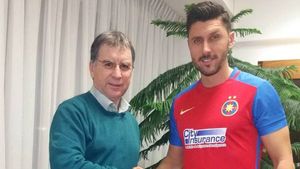 Marica, primele declarații din cantonamentul Stelei: "Mă simt excelent! Vrem să luam campionatul și să mergem în Ligă"