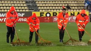 FC Voluntari - FCSB a fost amânat din cauza ploilor abundente. S-ar putea juca în aceeaşi zi cu "El Clasico"