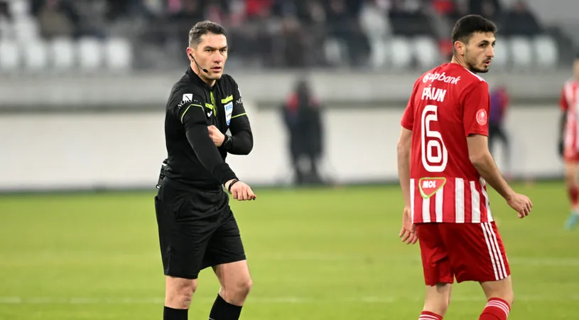 Decizie șocantă în Superliga. Sepsi a cerut să nu mai fie arbitrată niciodată de Istvan Kovacs!