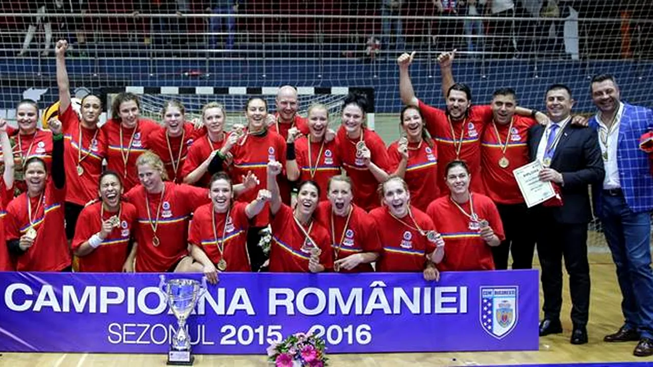 Liga Națională de handbal feminin a intrat în zodia CSM București. Golgheter surpriză și concluzii la sfârșitul sezonului 2015-2016