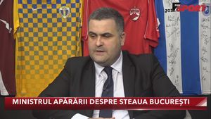 Ministrul Apărării Naționale, Gabriel Leș, despre situația de la Steaua: "Este regretabil. În cel mai scurt timp vor fi stabilite opțiunile și soluțiile pentru viitor"