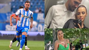 Elvir Koljic a dat lovitura pe plan sentimental! Atacantul Universității Craiova se iubește în secret cu sora unei celebre cântărețe din România | GALERIE FOTO