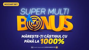 Zi importantă pentru fotbalul românesc – susține echipele noastre și câștigă mai mult cu Super Multi Bonus de la Mozzart Bet! (P)