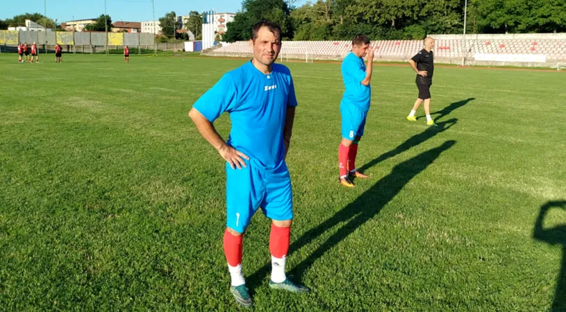 Cosmin Băcilă debutează ca antrenor. Are planuri mari pentru relansarea fotbalului la Făgăraș: ”Acum o jonglăm la nivelul Ligii a 4-a!”