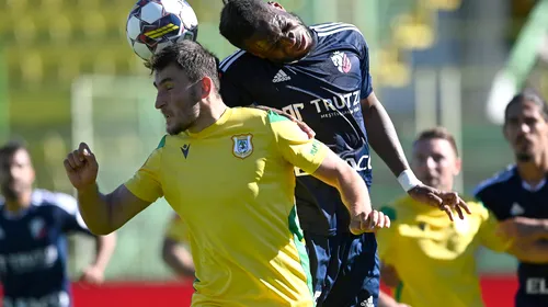 CS Mioveni – FC Botoșani 0-0, în etapa 15 din Superliga. Punct bun pentru moldoveni, care au terminat meciul în 10 oameni