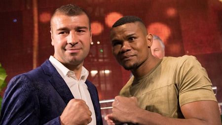 Au intrat pe linie dreaptă înaintea meciului de sâmbătă. Lucian Bute și Eleider Alvarez au trecut cântarul oficial
