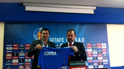 VIDEO - Cosmin Contra a fost prezentat oficial la Getafe. Rugăminte pentru român: 
