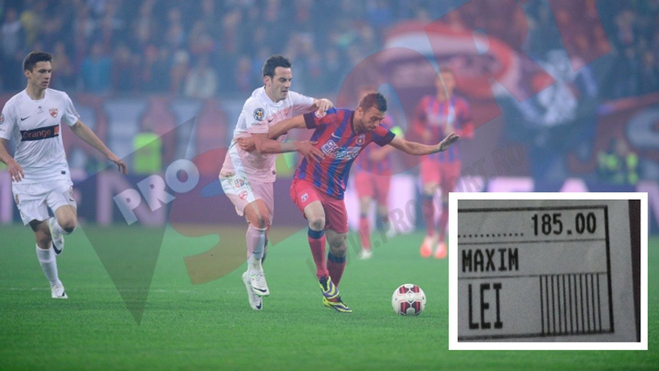 Cota 185! pentru un singur eveniment din Steaua - Dinamo!  Ireal pe ce a câștigat un român la "unicul derby"! FOTO incredibil