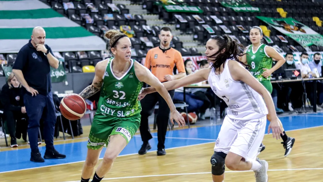Scor halucinant în baschetul feminin românesc: Sepsi SIC Sfântu Gheorghe a învins CSU Rookies Oradea cu 148-14!