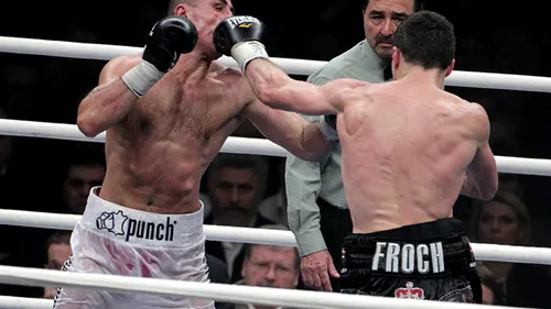 Carl Froch, noul campion mondial la categoria supermijlocie, versiunea WBC