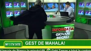VIDEO / În pauza publicitară Giovanni Becali l-a scuipat pe Manolo Terzian! Ce părere ai?