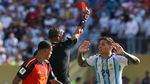 Scandal monstru în minutul 90+4 din Spania – Argentina! Enzo Fernandez a fost eliminat pentru un fault inconștient, Messi a cerut roșu pentru Cucurella!