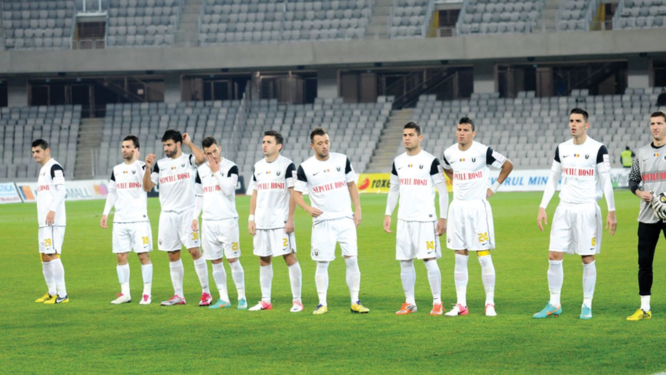 Retrogradarea înseamnă faliment! "U" are datorii de 2,5 milioane de euro