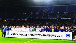 Hagi și Popescu, show într-un meci de Old-boys