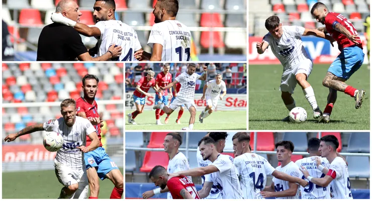 Nebunie în Ghencea! Cetatea a remizat spectaculos cu Steaua, după ce a fost condusă și a revenit după pauză, dar putea pierde la ultima fază. Petre Grigoraș: ”De la agonie la extaz și invers”