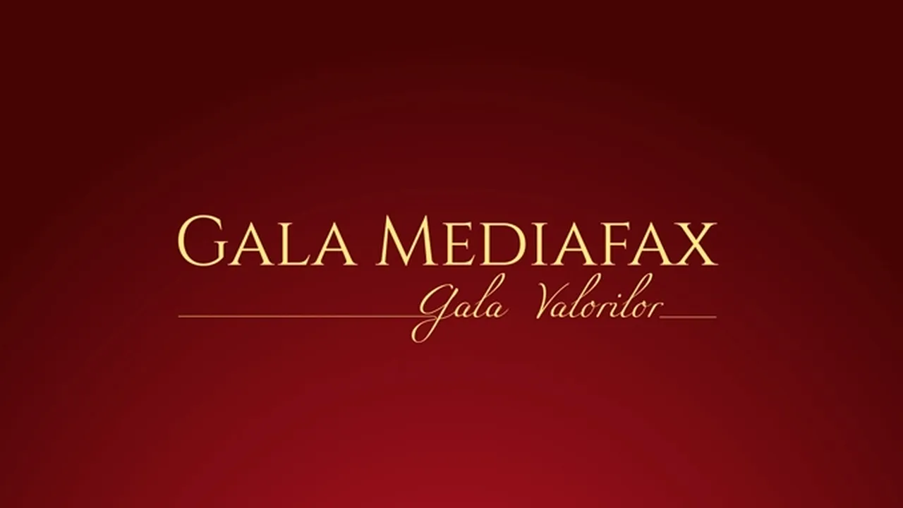 Agenția de presă Mediafax premiază valorile anului la 