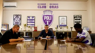 Știința Poli Timișoara și-a terminat campania de achiziții cu un atacant germano-olandez venit din fotbalul suedez