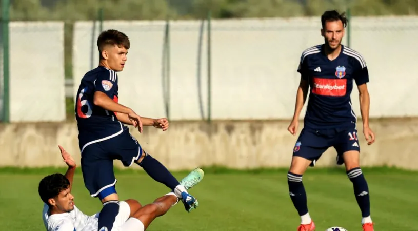 Din victorie în victorie! Steaua a câștigat și al treilea amical al verii, iar ultima achiziție a marcat la debut