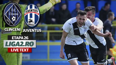 Jaloane Clinceni - Juventus Chipirliu 0-7.** Liderul Ligii 2 a 