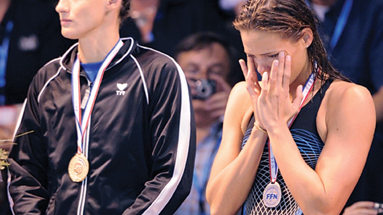 Camelia Potec a învins-o pe Laure Manaudou la campionatele Franței