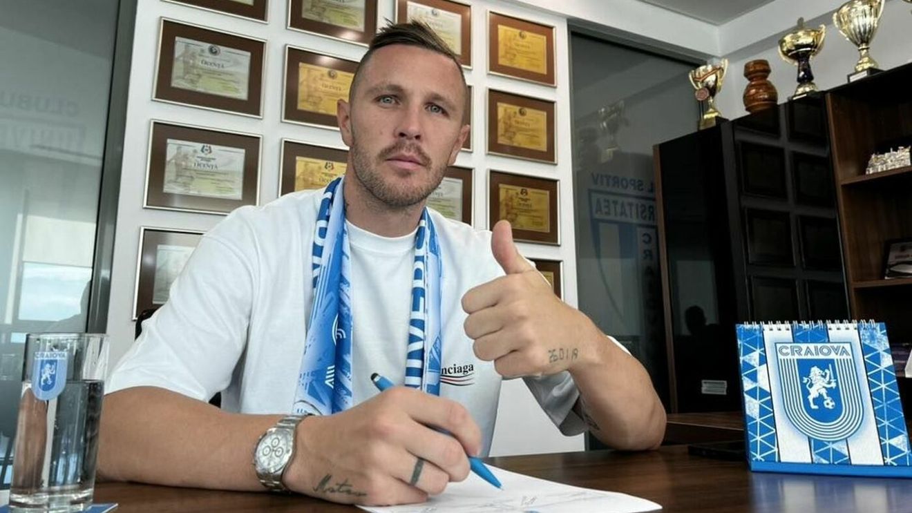 Prosport, confirmat! Universitatea Craiova a oficializat transferul! A semnat jucătorul recomandat de Alex Mitriță