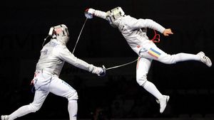 Echipa masculină de sabie a României, locul 4 la Campionatele Europene de la Sheffield