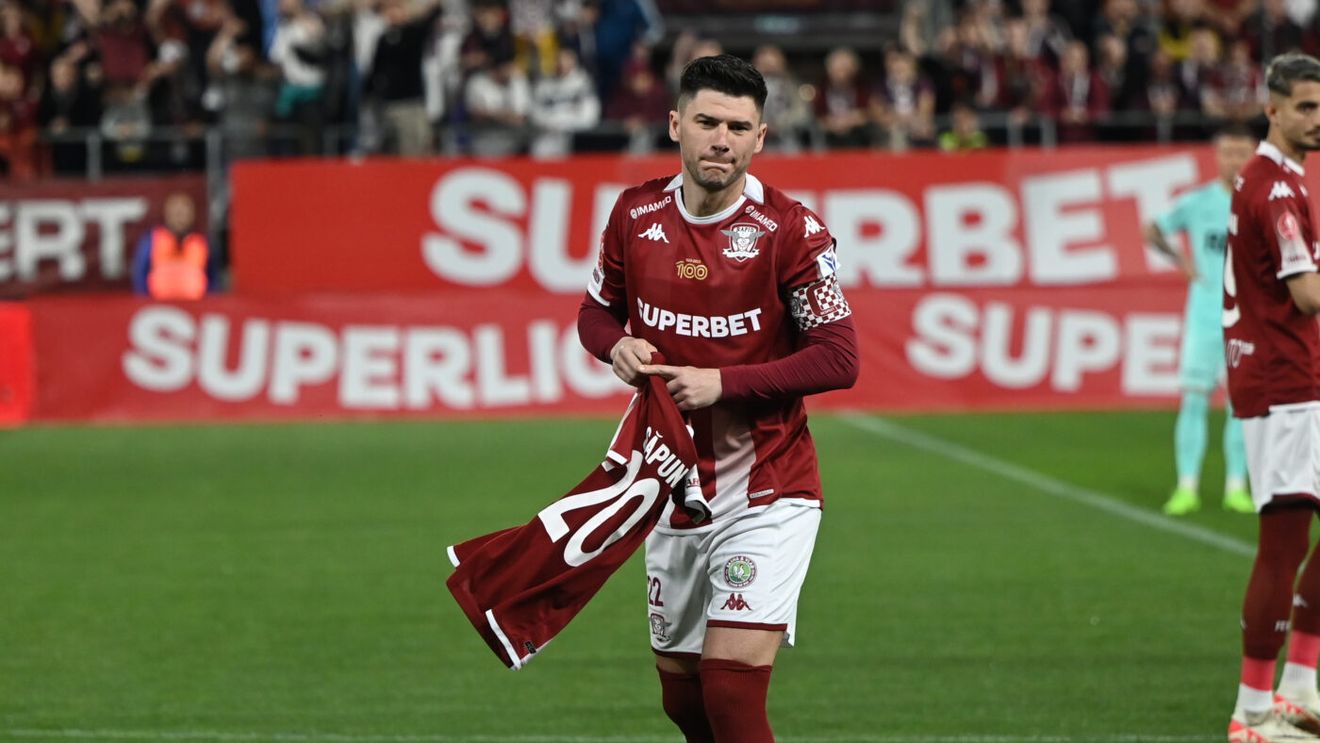 Cristian Săpunaru se retrage de la Rapid. Marius Şumudică a făcut anunțul despre simbolul giuleştenilor