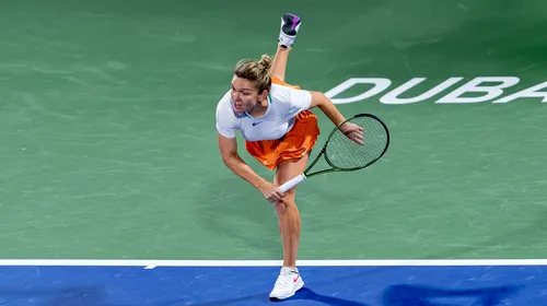 Simona Halep, lovitura săptămânii la turneul de la Dubai! Românca a pasat-o pe Ons Jabeur în stilul lui Rafael Nadal | VIDEO