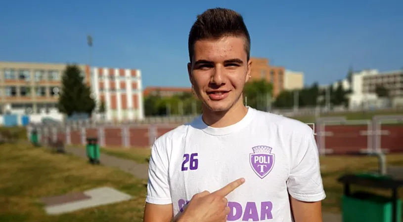 ASU Politehnica și-a luat un atacant nou, fost junior la Rapid.** 