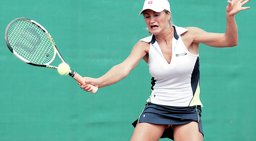 Monica Niculescu a trăit drama eliminării: 7-5, 5-7, 2-6