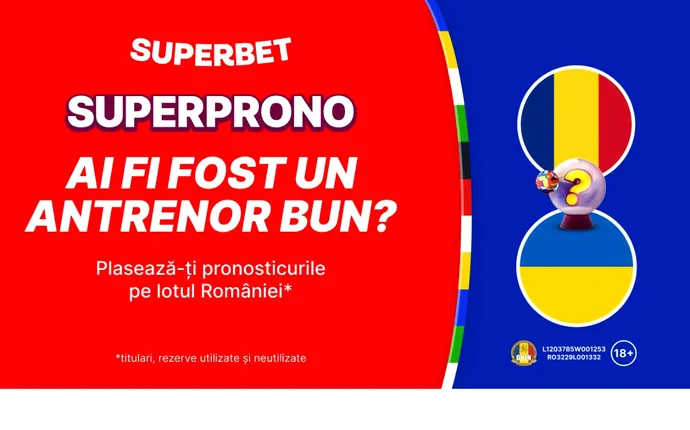 Ai fi fost un selecționer bun? Runde speciale la SuperProno pe lotul României