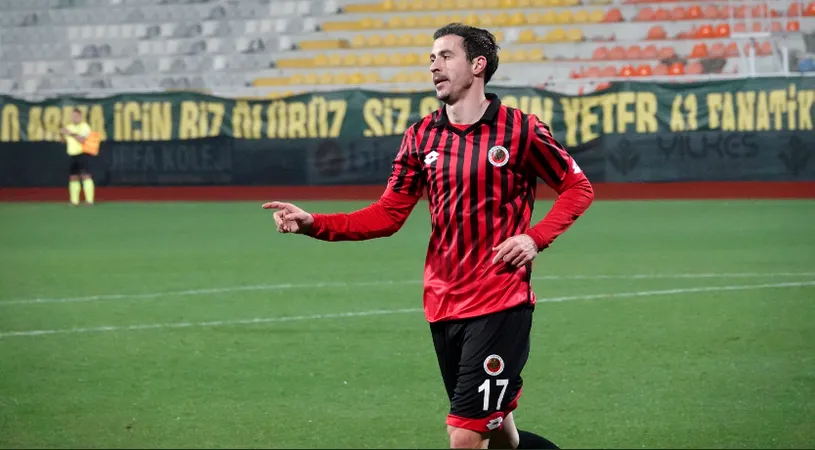 Bogdan Stancu, gol superb și assist în Turcia! A fost omul meciului. Denis Alibec, din nou titular pentru Kayserispor | VIDEO