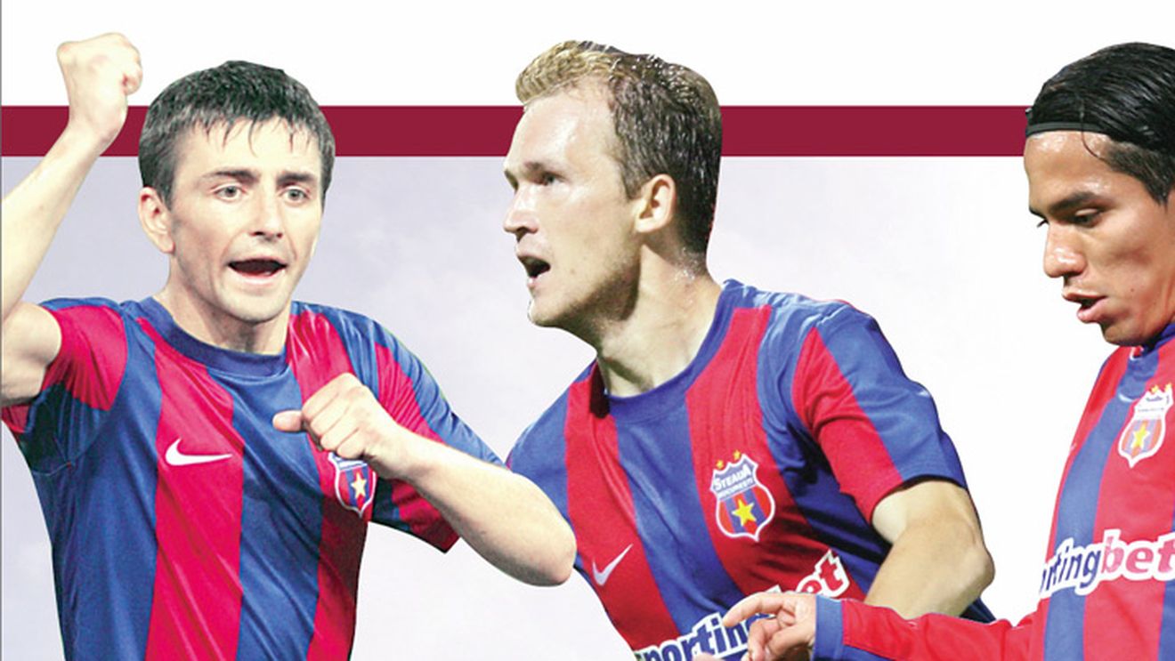 8 jucători au înscris în Europa League **de două ori mai multe goluri decât Steaua!