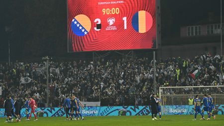 Ce nu s-a văzut la TV după înfrângerea cu Bosnia: „Românii au provocat! Poliția a intervenit imediat”