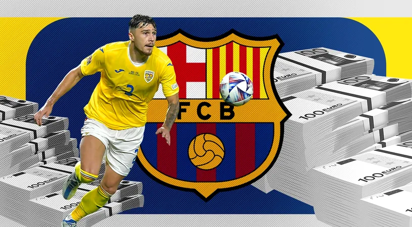 „Andrei Rațiu valorează 25 de milioane de euro”. Transferul românului la Barcelona e cât se poate de posibil. EXCLUSIV