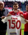 Nicolae Păun, celebrat de Sepsi OSK la meciul cu Corvinul. Mijlocașul oltean e parte importantă din istoria clubului covăsnean: ”Mi-e dor de Liga 1”