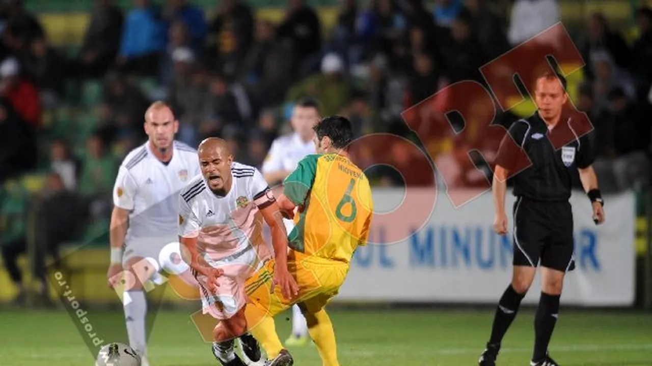 Legea braziliană:** CS Mioveni - FC Vaslui 0-5! Wesley înscrie un hat-trick, Adailton doar o 