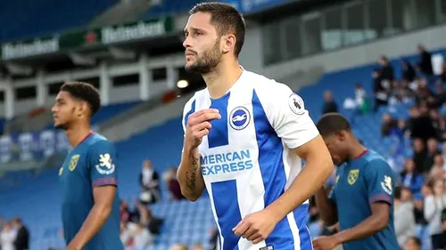 Brighton, meci important pentru menținerea în Premier League. Cât s-a terminat meciul și cum s-a descurcat Florin Andone 